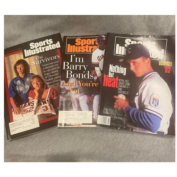 3 Sports Illustrated April 5, May 24, July 12, 1993 Baseball - Picture 1 of 4
